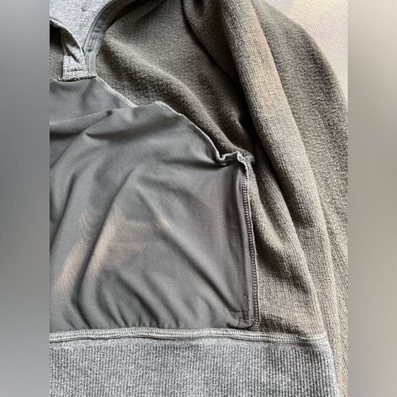 Lululemon Engineered Warmth Graphite Grey 1/2 Zip Pullover & Joggers Set Size 8 - Picture 8 of 14